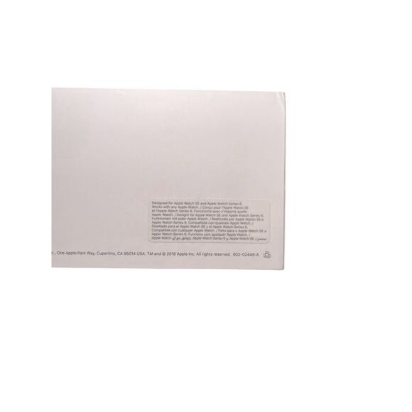 Apple Watch Black Sport Band Two-Piece Strap Unisex S/M M/L - Picture 5 of 9